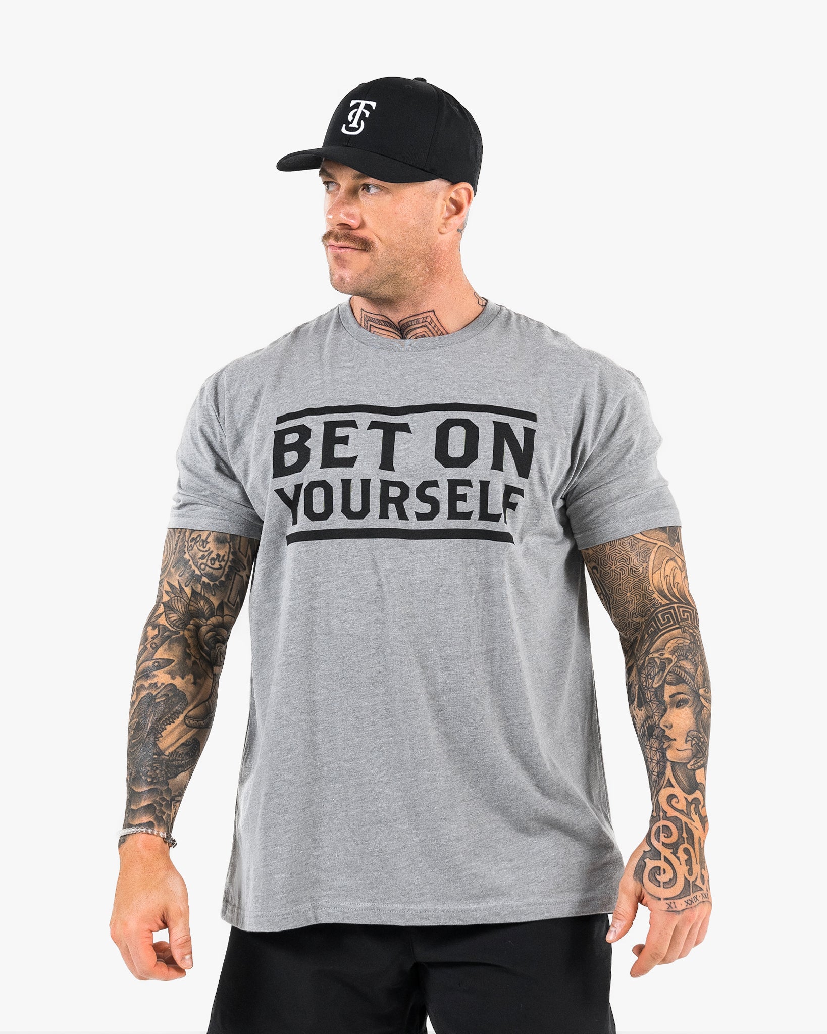 Bet On Yourself T-Shirt - Grey